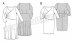 Выкройка Burda (Бурда) 6619 — Платье с драпировкой